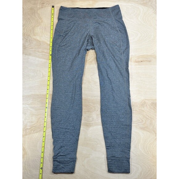 Patagonia Leggings Womens Medium Capilene Baselayer Gray Polartec Power Dry - Picture 7 of 11
